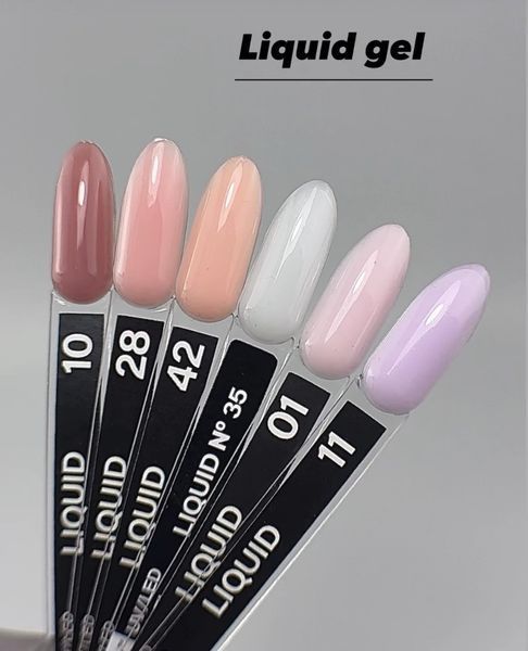 Жидкий гель D.I.S Nails Liquid #11, 28 г 4537 фото