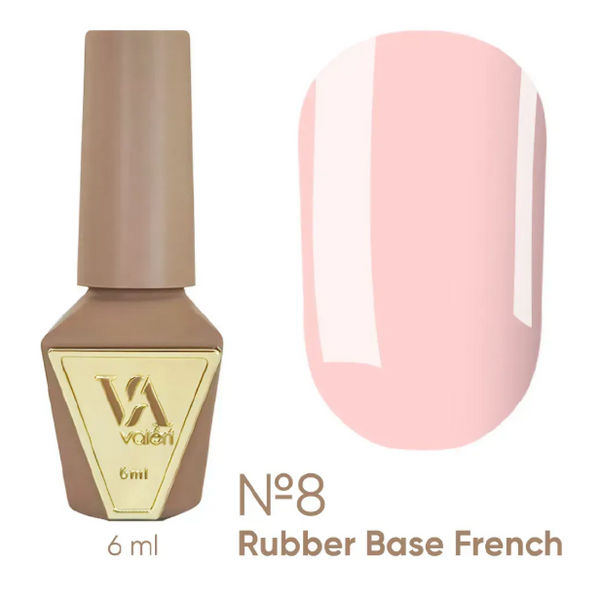 Камуфлирующая база Valeri Rubber Base French #08, 6 мл 5622 фото