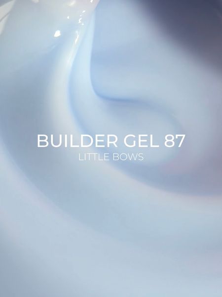 Билдер гель Edlen Builder Gel Little Bows #87, 15 мл 5332 фото