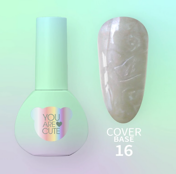 Камуфлююча база You Are Cute Cover Base #16, 5 мл 4993 фото