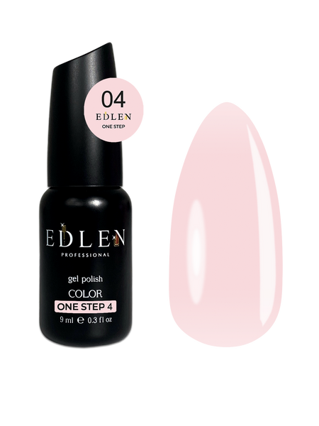 Однофазний гель лак Edlen One Step #04, 9 мл 5671 фото