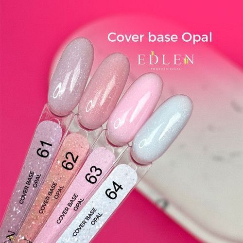 Камуфлирующая база Edlen Cover Base Opal #61, 9 мл 5127 фото