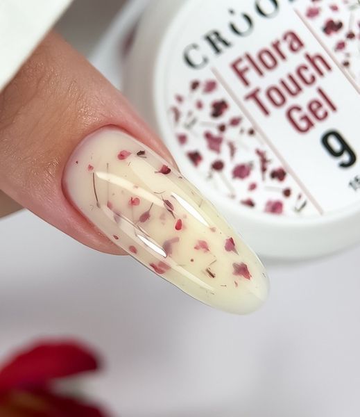 Гель Crooz Flora Touch Gel #09, 15 мл 4345 фото