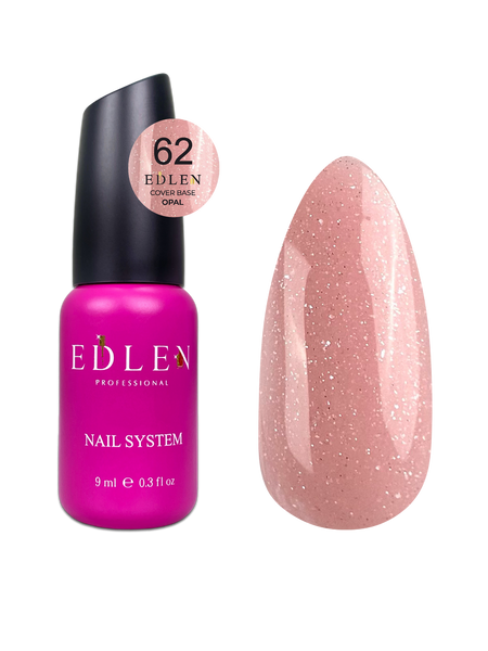 Камуфлирующая база Edlen Cover Base Opal #62, 9 мл 4893 фото