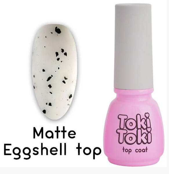 Топ без липкого шару Toki Toki Matte Eggshell Top, 5 мл 2559 фото