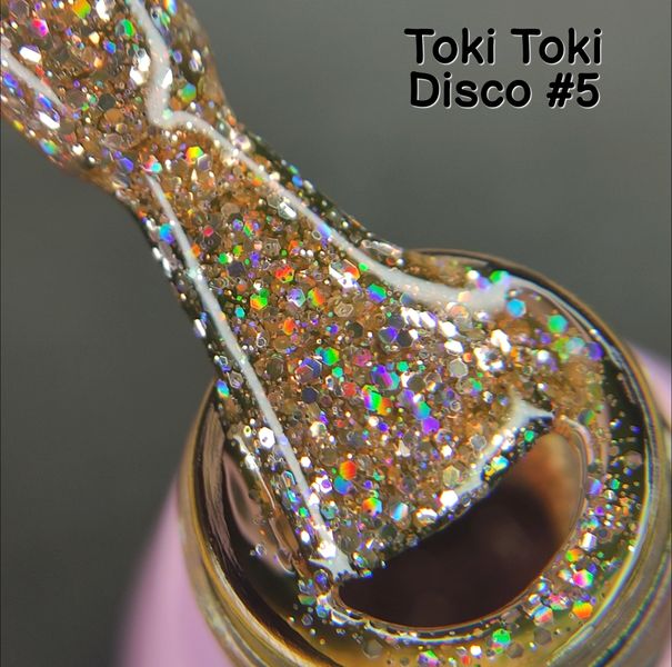 Гель лак Toki Toki Disco #5, 5 мл 443 фото