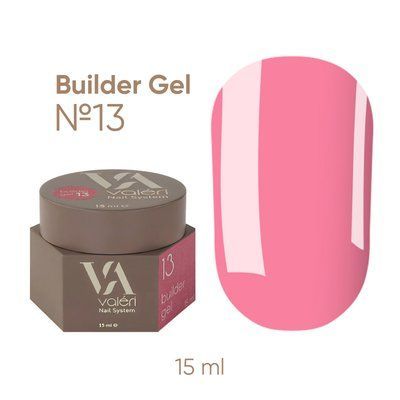 Білдер гель Valeri Builder Gel #13, 15 мл 5385 фото