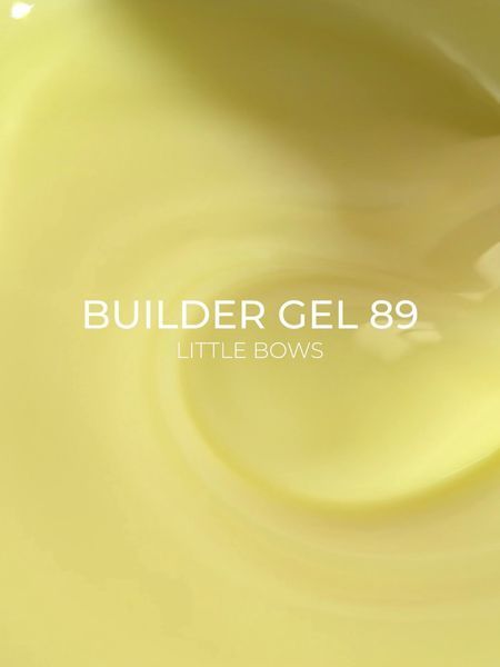 Билдер гель Edlen Builder Gel Little Bows #89, 15 мл 5335 фото