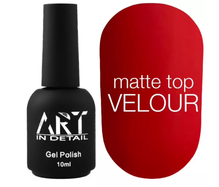 Матовий топ без ЛШ ART Matte Top Velour, 10 мл 3501 фото